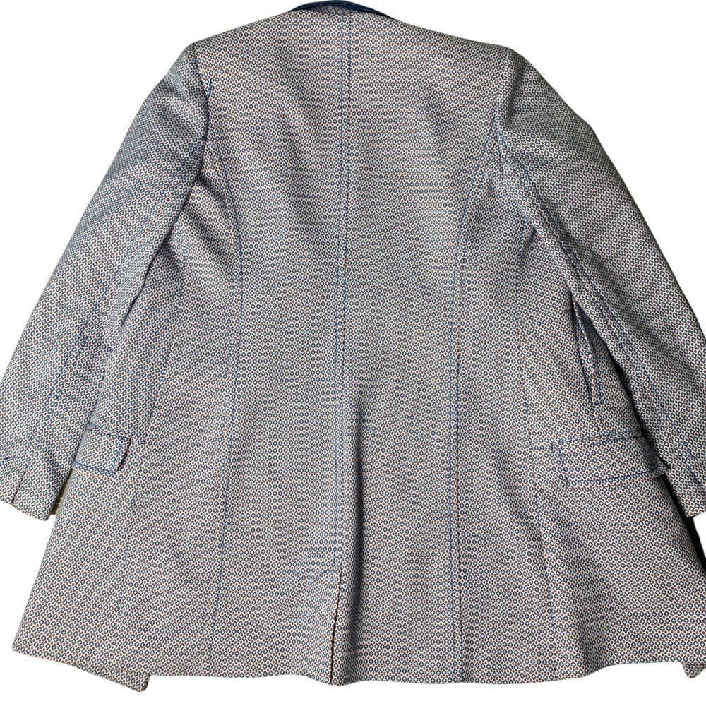 QMack Button Up Velvet collar Tweed Coat Size M - Picture 7 of 11